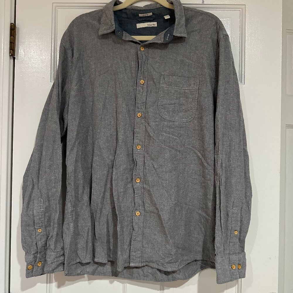 Hawker Rye Casual Button Down - Blue - L (Stitch Fix)